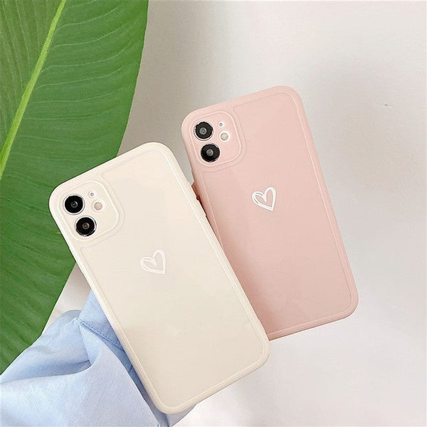 Shockproof Candy Heart Case-CH2181-PE14PM-case-Jelly Cases