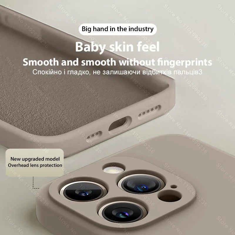 Beige Silicone Case - P1315S - Jelly Cases