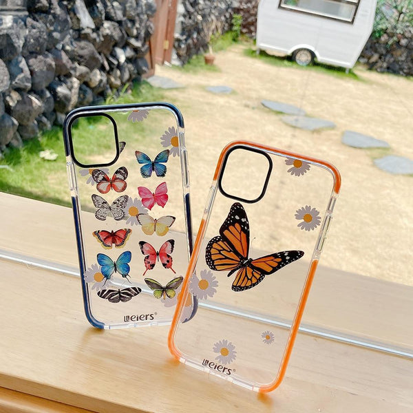 Butterfly Daisy Case - C2822 - S2 - 7/8 - case - Jelly Cases