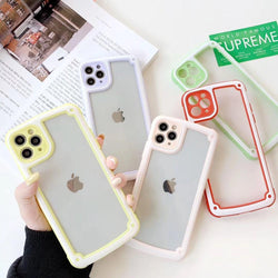 Candy Color Armor Case + Camera Protection - C2986 - PK7/8 - case - Jelly Cases