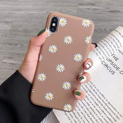 Colorful Daisy Flower Case - 27160796 - a - for - iphone - 6plus - 6sp - case - Jelly Cases