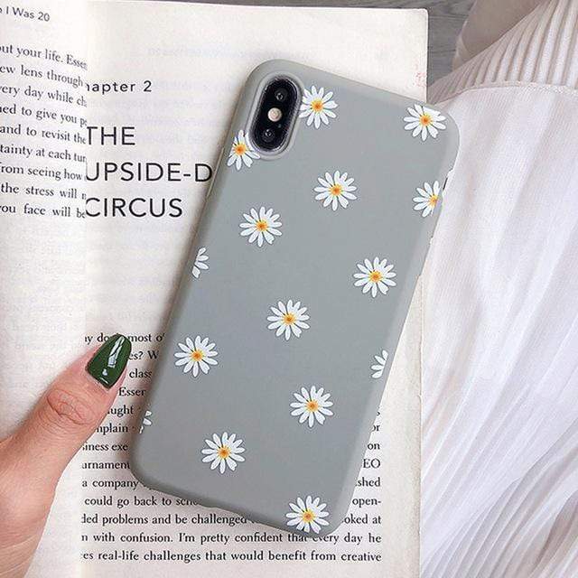 Colorful Daisy Flower Case - 27160796 - c - for - iphone - 6plus - 6sp - case - Jelly Cases