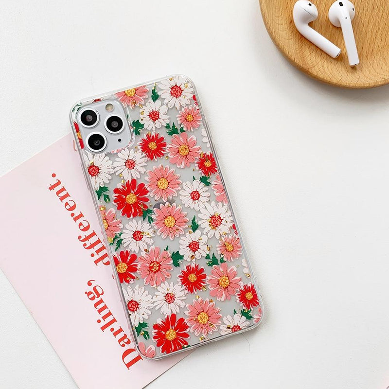 Cute Daisy Case - C2896 - 11PM - case - Jelly Cases