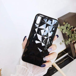 Diamond Case - 16322124 - black - for - iphone - 6plus - 6sp - case - Jelly Cases