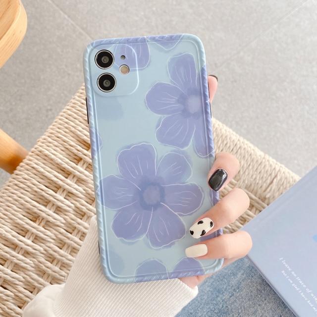 Flower Art Case - CH3049 - S4 - 12PM - case - Jelly Cases