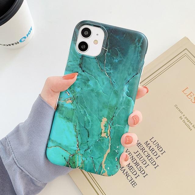 Gradient Marble Case - CH2167 - GN12PM - case - Jelly Cases