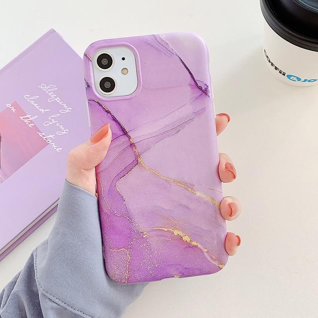 Gradient Marble Case - CH2167 - PE12PM - case - Jelly Cases