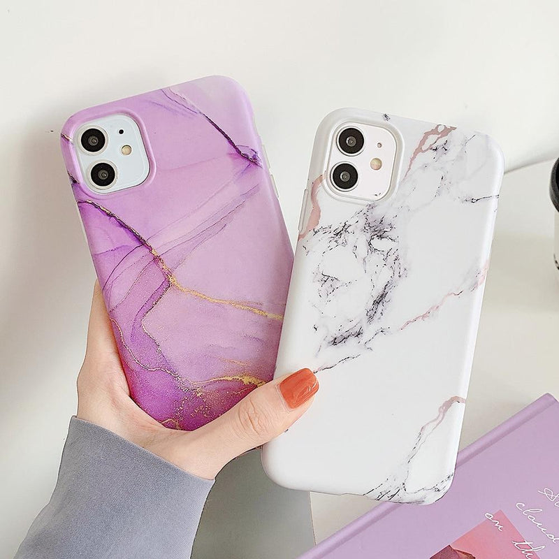 Gradient Marble Case - CH2167 - PE14PM - case - Jelly Cases