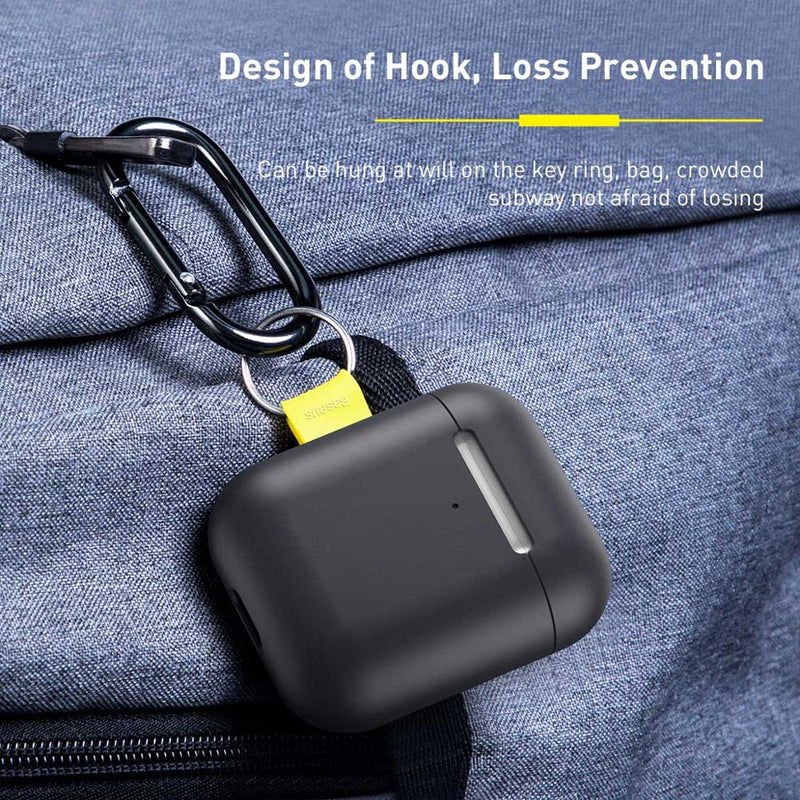 Hook Protective Airpods Case - 31152704 - black - case - Jelly Cases