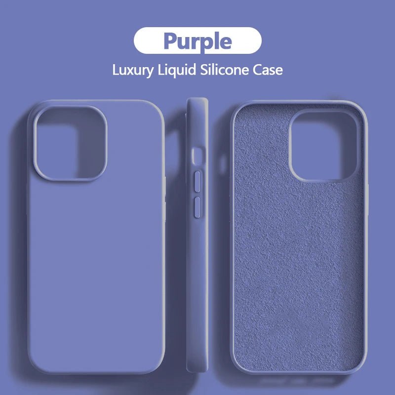 Lavender Gray Original Silicone Case-C2677-14PM-case-Jelly Cases