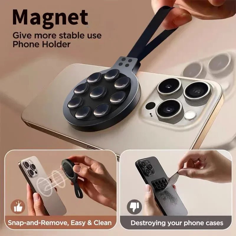 Mat Suction MagSafe Phone Holder - P0028S - Jelly Cases