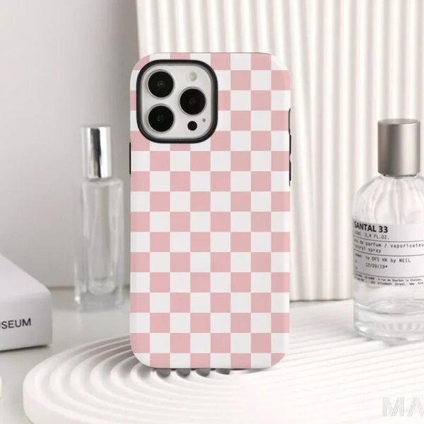 Pink Mosaic Case - P0679S - Jelly Cases