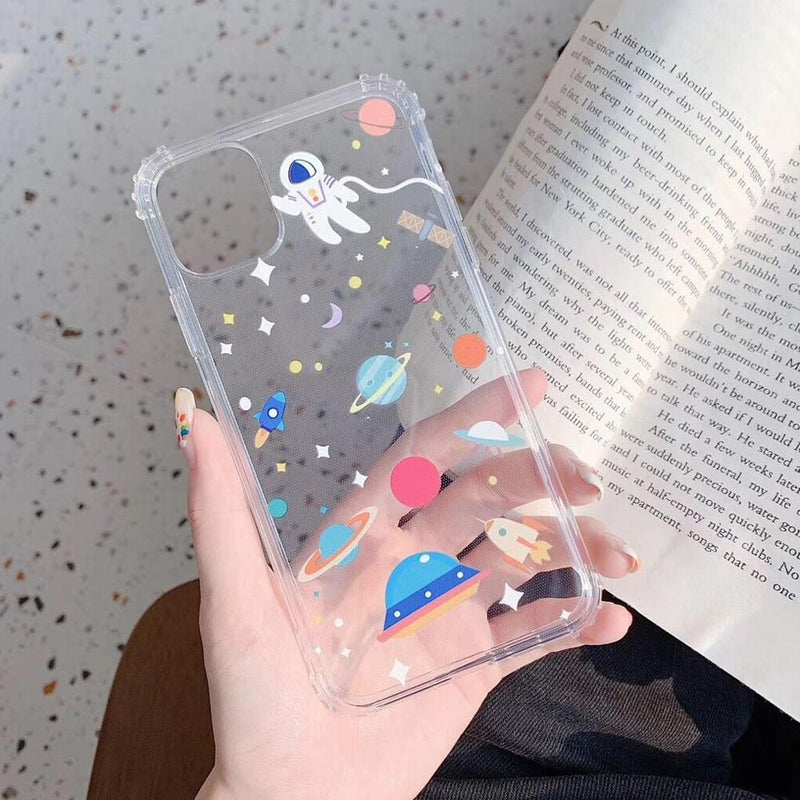 Shockproof Cartoon Planet Case - C2907 - S1 - 11PM - case - Jelly Cases