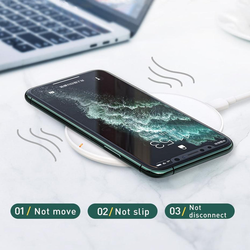 Single Wireless Charger - C2971 - BK - accessories - Jelly Cases