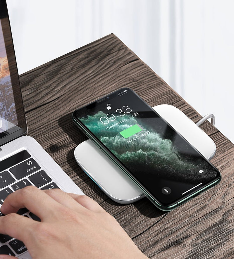 Stand Wireless Charger - 32389541 - white - accessories - Jelly Cases