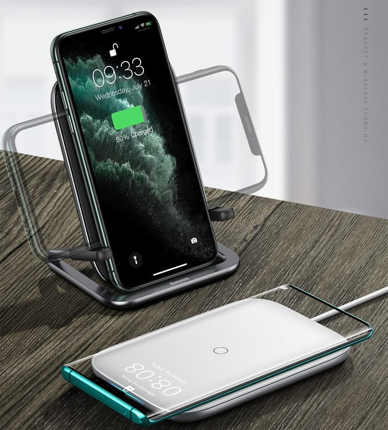 Stand Wireless Charger - 32389541 - white - accessories - Jelly Cases