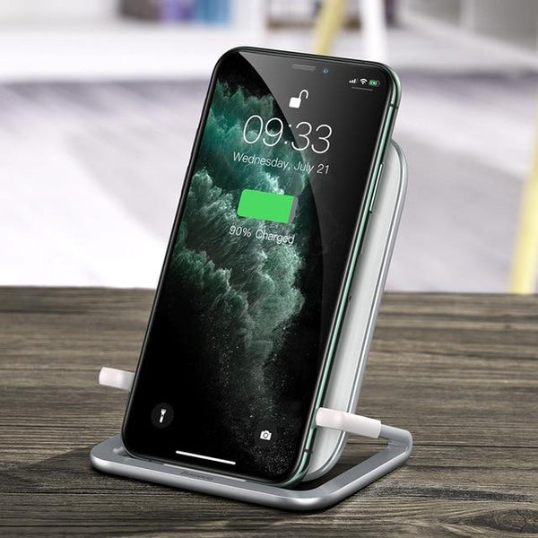 Stand Wireless Charger - 32389541 - white - accessories - Jelly Cases