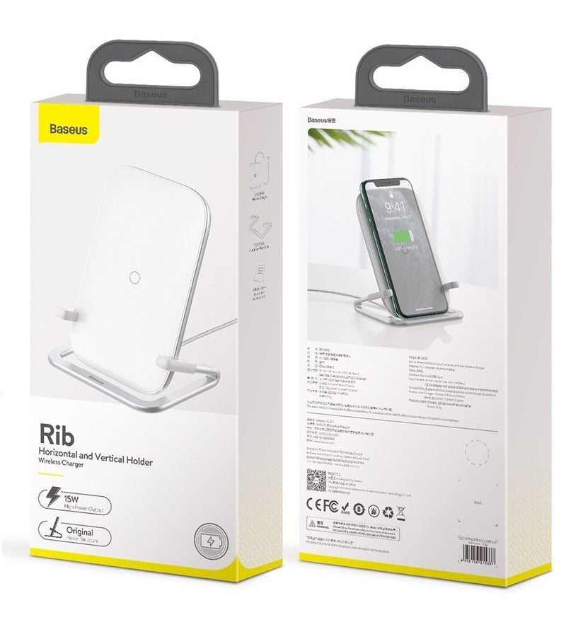 Stand Wireless Charger - 32389541 - white - accessories - Jelly Cases