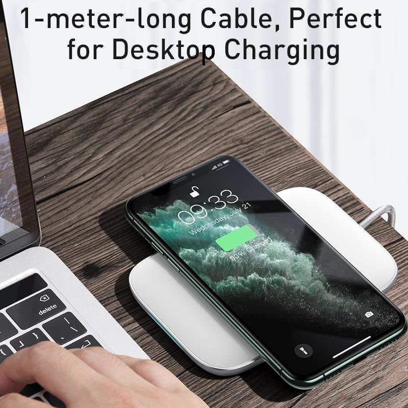 Stand Wireless Charger - 32389541 - white - accessories - Jelly Cases