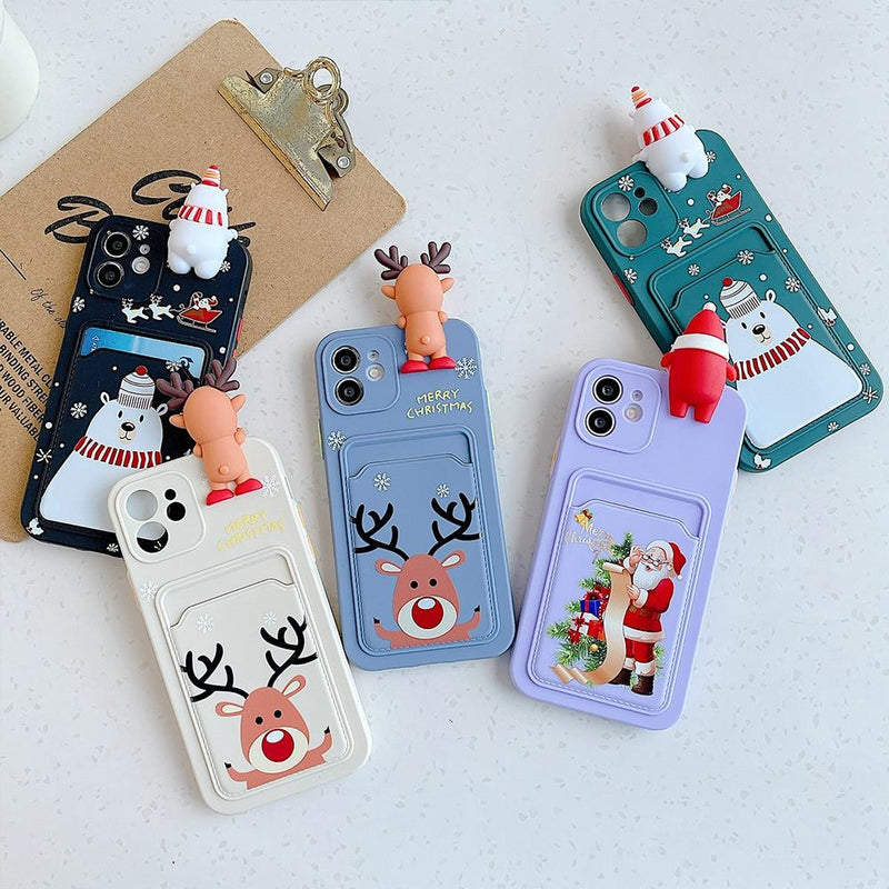 3D Christmas Card Case-CH2929-S1-14PM-case-Jelly Cases