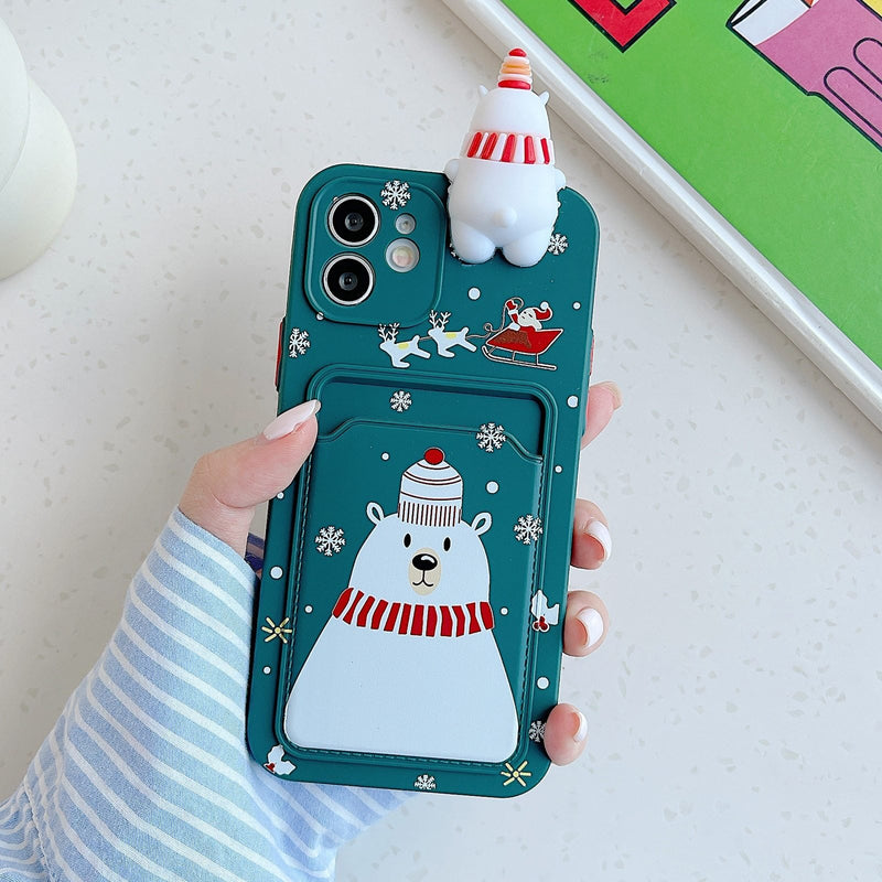 3D Christmas Card Case-CH2929-S4-13P-case-Jelly Cases
