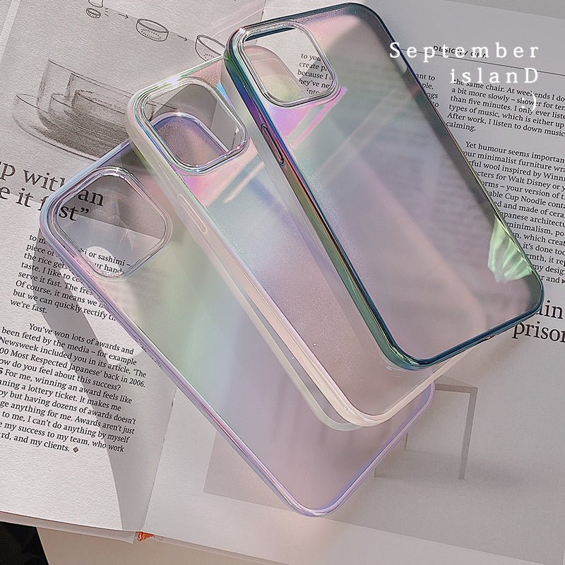 Aurora Rainbow Clear Case - Jelly Cases