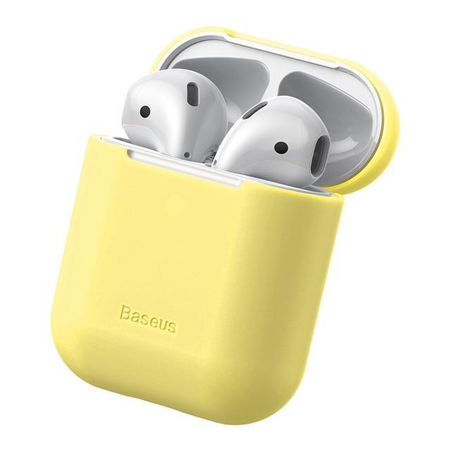 AirPods Silicone Case-C2892-YW-case-Jelly Cases