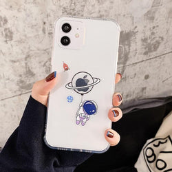 Astronaut Clear Case-CH0202-S1-7/8-case-Jelly Cases