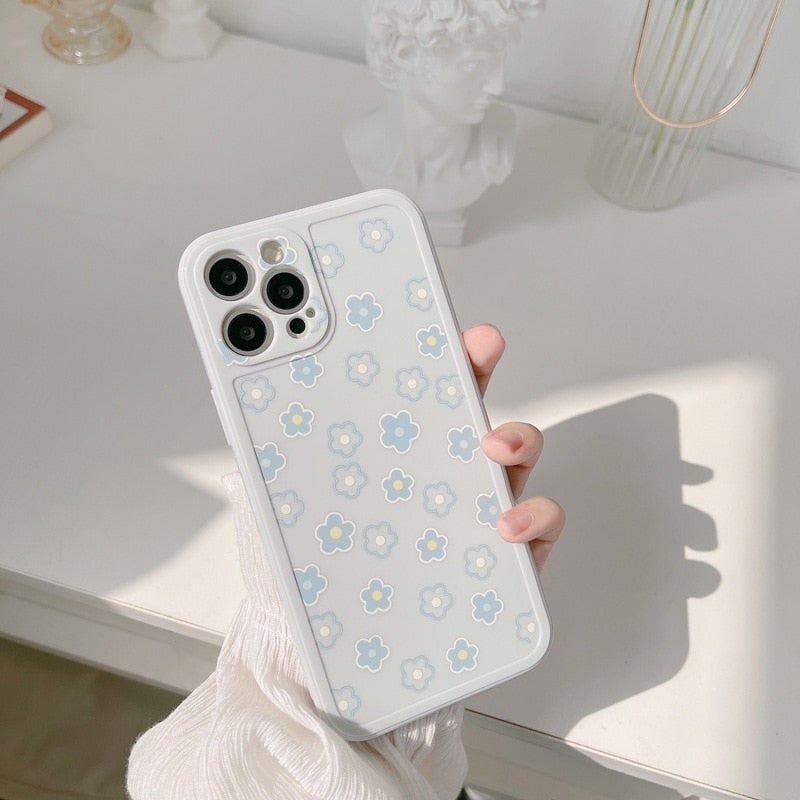 Blue Flowers Case - Jelly Cases