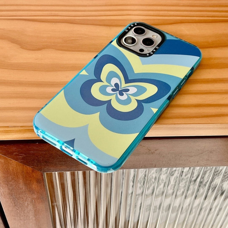 Butterfly & Heart Print Case-CH4051-S1-14PM-case-Jelly Cases