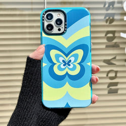 Butterfly & Heart Print Case-CH4051-S1-13PM-case-Jelly Cases