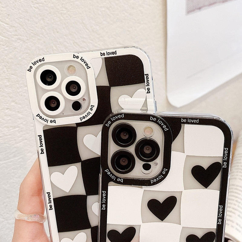 Checkered Heart Case