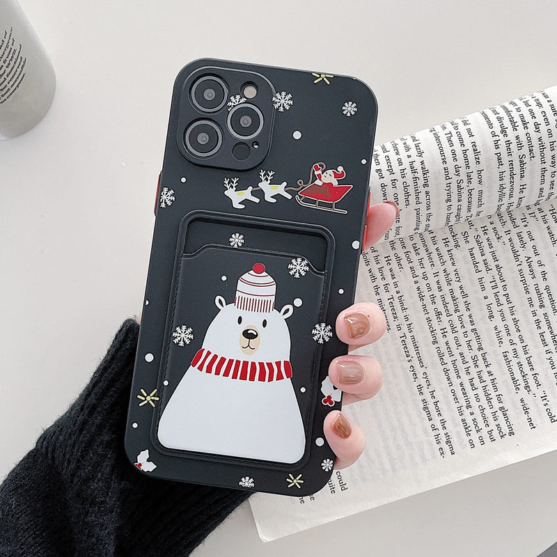 Christmas Card Case-CH2921-S5-X/XS-case-Jelly Cases