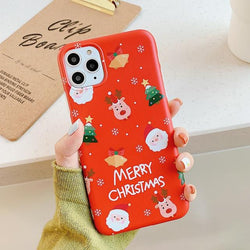 Christmas Reindeer Case-CH2035-RD11PM-case-Jelly Cases