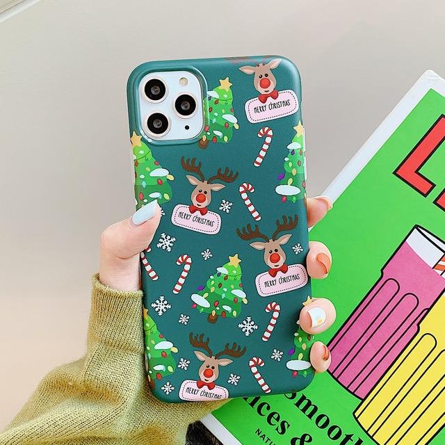 Christmas Reindeer Case-CH2035-GN7/8P-case-Jelly Cases