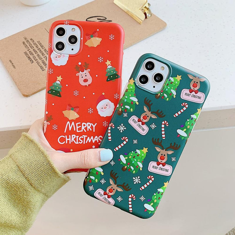 Christmas Reindeer Case-CH2035-RD13PM-case-Jelly Cases