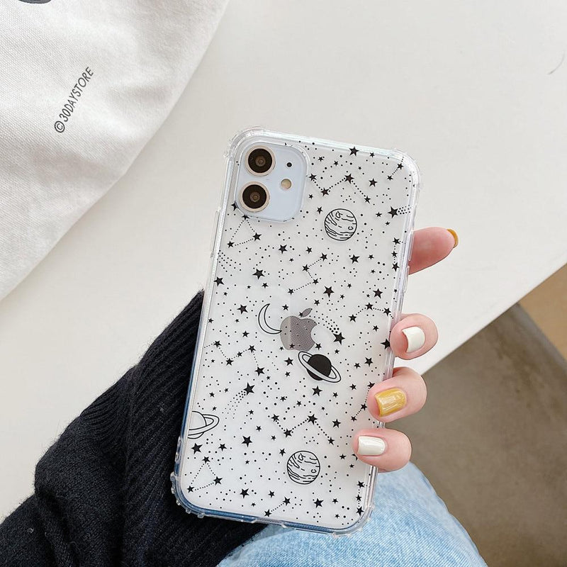 Clear Cosmos Case-CH2918-BK11P-case-Jelly Cases