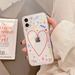 Clear Love Festive Case-CH2927-WE7/8P-case-Jelly Cases