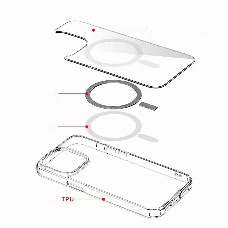 Clear MagSafe Case-CH2920-12/12P-case-Jelly Cases