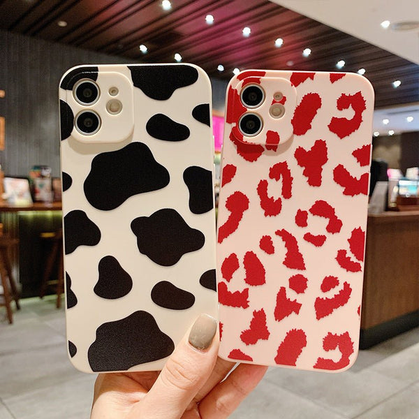 Colorful Cow Case - Jelly Cases