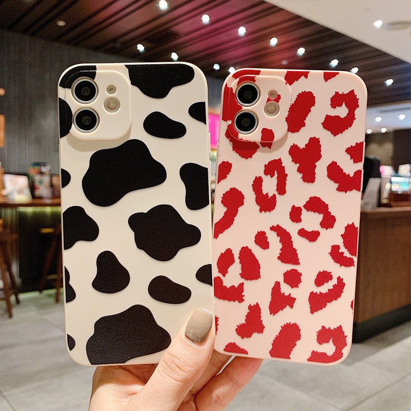 Colorful Cow Case-CH2975-BK14PM-case-Jelly Cases