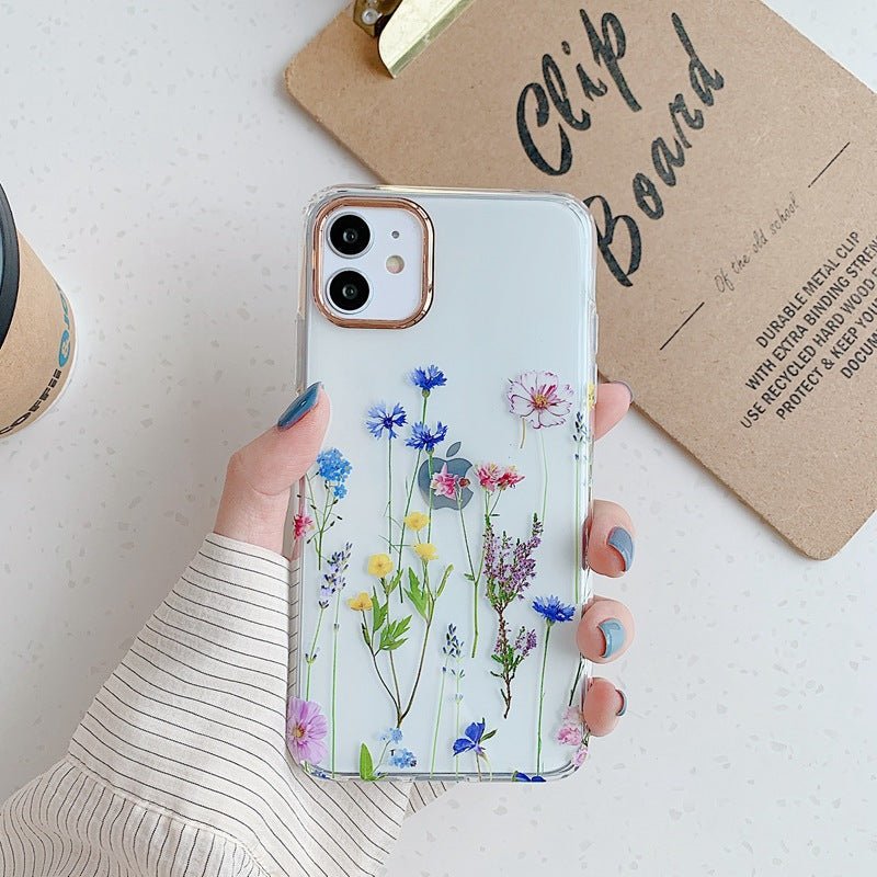 Colorful Flowers Case-CH2098-S2-12PM-case-Jelly Cases