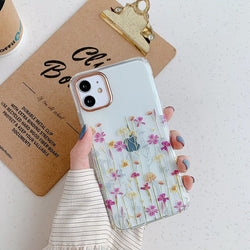 Colorful Flowers Case-CH2098-S1-12PM-case-Jelly Cases