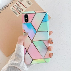 Colorful Marble Case-C2885-11-case-Jelly Cases