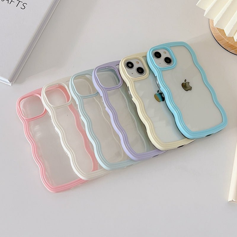 Cute Wavy Case-CH4118-WE14PM-case-Jelly Cases