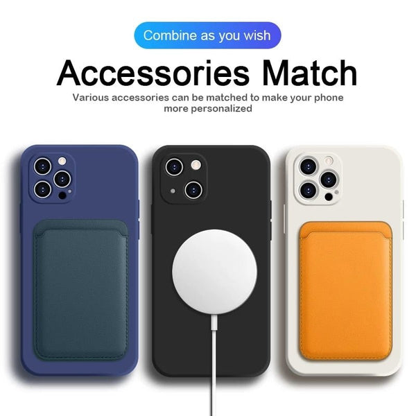 Dark Green MagSafe Silicone Case - Jelly Cases
