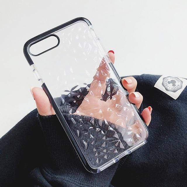 Diamond Transparent Case - Jelly Cases