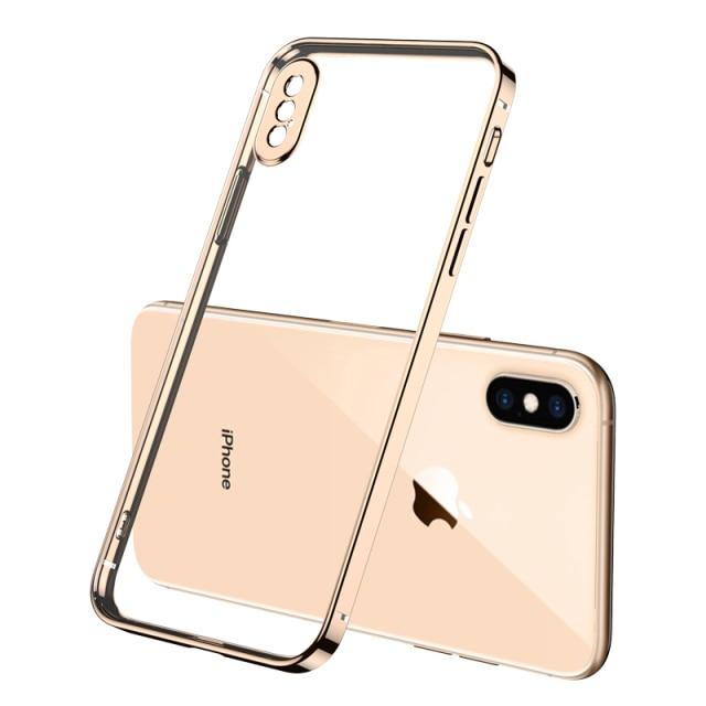 Electroplated Square Case - Jelly Cases