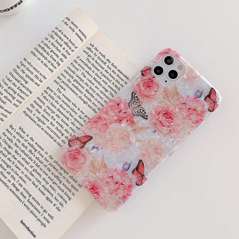Floral Dream Shell Case-CH0020-S1-12M-case-Jelly Cases