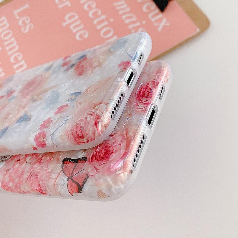 Floral Dream Shell Case-CH0020-S1-13PM-case-Jelly Cases